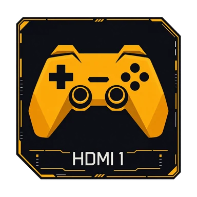Game console on HDMI